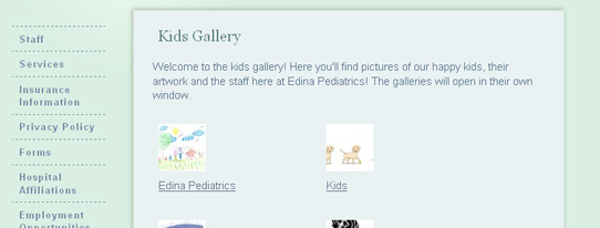 Edina Pediatrics kids gallery