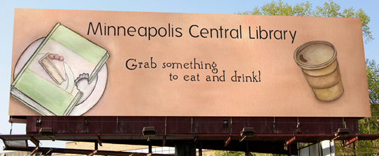 Minneapolis Library Ad Campaign